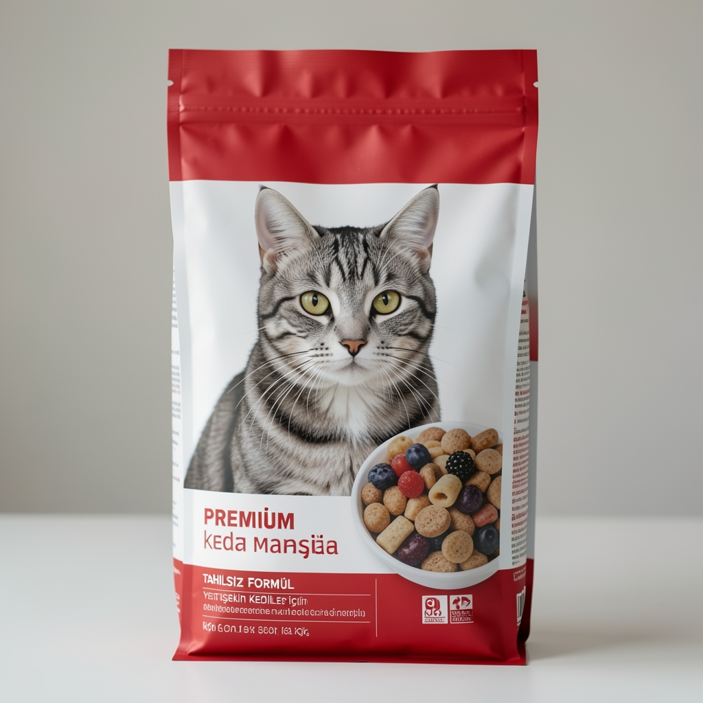 Royal Canin Indoor Adult 3kg kedi maması, premium fotoğraf beyaz arka plan